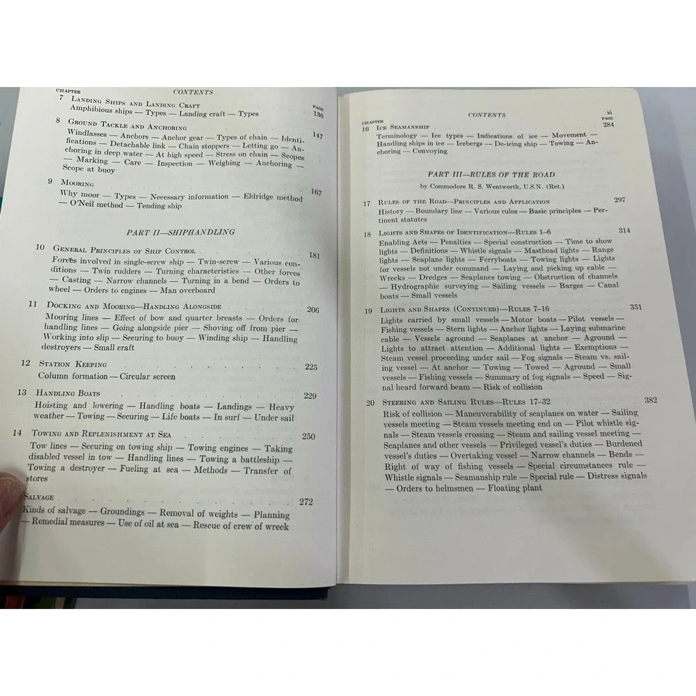 Knight's Modern Seamanship Austin M. Knight 1953 12th Edition‎ Nautical D. Van